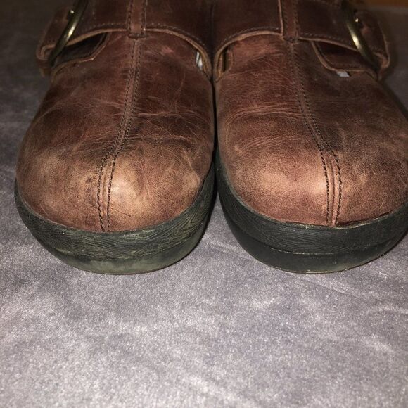 Crocs Brown Slide Mule Clogs Size 7 - Picture 2 of 11